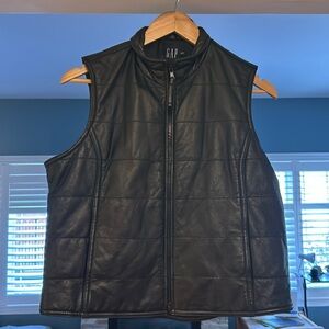 The Gap Vintage Leather Vest